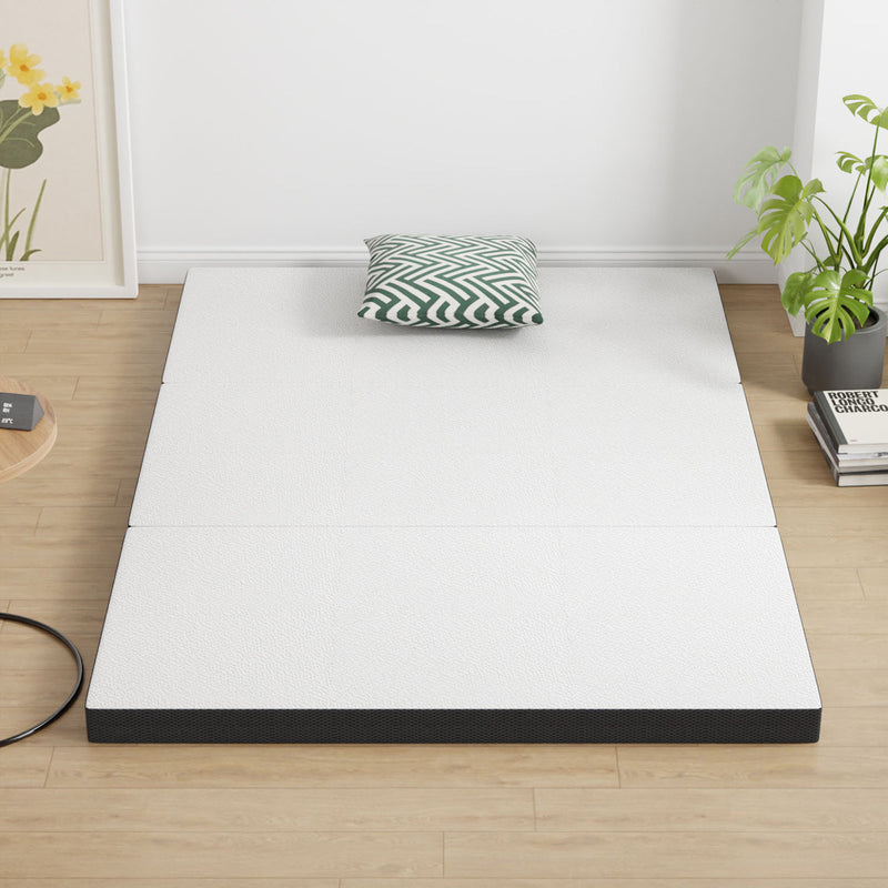 HOLLYHOCK 3" Tri-Fold Memory Foam Topper