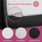 HOLLYHOCK 3" Tri-Fold Memory Foam Topper