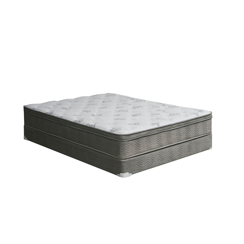 ALEKSA 11" Euro Top Mattress & 7" Foundation