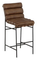 Fairfield Chair Luca Bar Stool in Brown Leather (sku: F002-07-N)