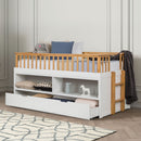 Furniture of America - MCPHERSON Twin Captain Bed w/ Trundle (FM-BK104WH-T-BED)