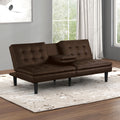 EIDSBERG Futon Sofa Bed w/ Drop Down Table