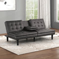 EIDSBERG Futon Sofa Bed w/ Drop Down Table