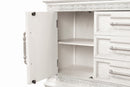 STELLA MIA Hutch Buffet, Ivory
