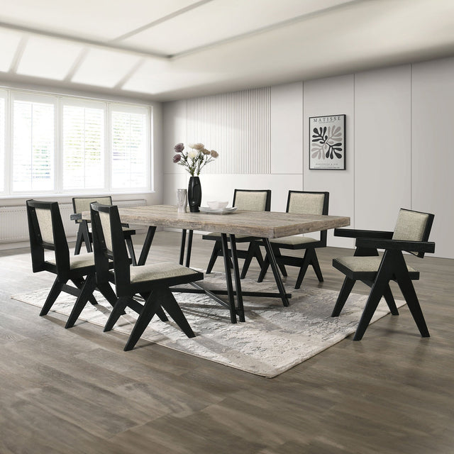 tottenham-7-pc-dining-table-set-2ac-and-4sc-dining-set