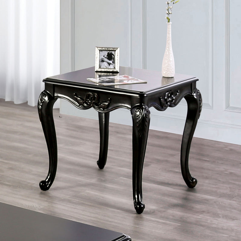 ROCHESTER End Table in Black
