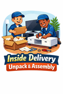Inside Delivery - Unpack and Assembly