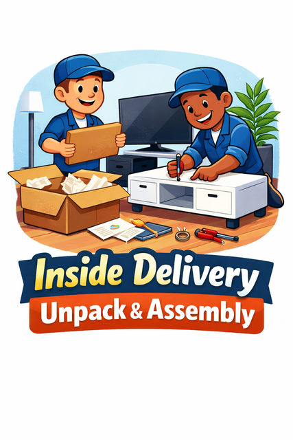 Inside Delivery - Unpack and Assembly