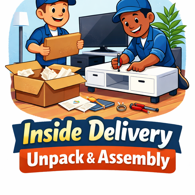 Inside Delivery - Unpack and Assembly