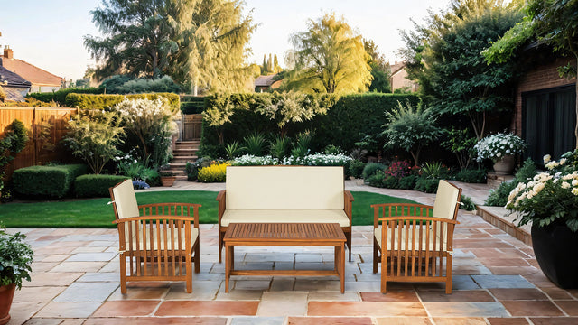 kyushu-table-loveseat-table-set