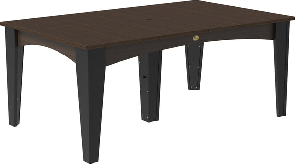 Island Rectangular Dining Table (44" x 72") by LuxCraft
