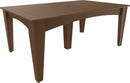 Island Rectangular Dining Table (44" x 72") by LuxCraft