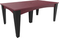 Island Rectangular Dining Table (44" x 72") by LuxCraft