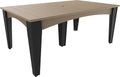 Island Rectangular Dining Table (44" x 72") by LuxCraft