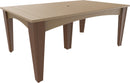 Island Rectangular Dining Table (44" x 72") by LuxCraft
