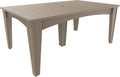 Island Rectangular Dining Table (44" x 72") by LuxCraft