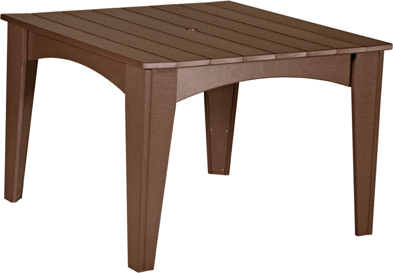 Island Dining Table (44" Square) by LuxCraft