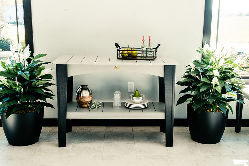 Island Buffet Table by LuxCraft