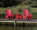 Heritage Upright Adirondack Chair 3-Piece Set by Wildridge