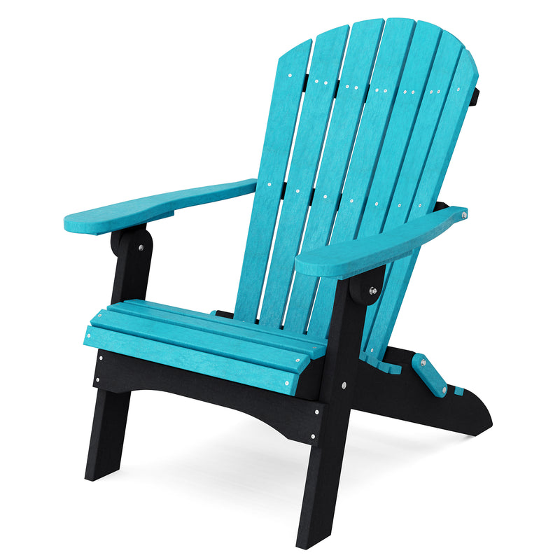 Heritage Folding Adirondack Chair in Two-Tone by Wildridge