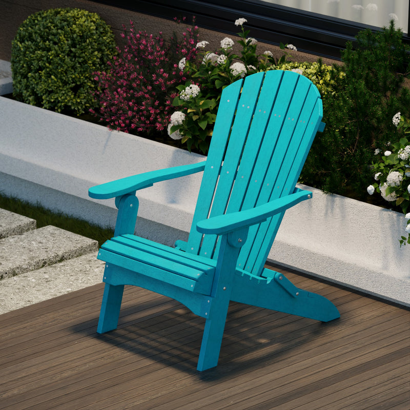 Heritage Folding Adirondack Chair in Two-Tone by Wildridge