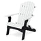 Heritage Folding Adirondack Chair in Two-Tone by Wildridge