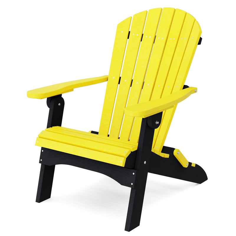 Heritage Folding Adirondack Chair in Two-Tone by Wildridge