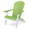 Heritage Folding Adirondack Chair in Two-Tone by Wildridge