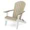 Heritage Folding Adirondack Chair in Two-Tone by Wildridge