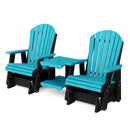 Heritage Double Rock-A-Tee Patio Glider Chairs by Wildridge
