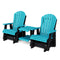 Heritage Double Rock-A-Tee Patio Glider Chairs by Wildridge