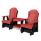 Heritage Double Rock-A-Tee Patio Glider Chairs by Wildridge
