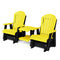 Heritage Double Rock-A-Tee Patio Glider Chairs by Wildridge