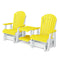 Heritage Double Rock-A-Tee Patio Glider Chairs by Wildridge