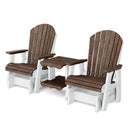 Heritage Double Rock-A-Tee Patio Glider Chairs by Wildridge