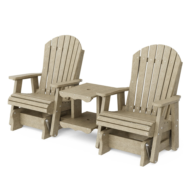 Heritage Double Rock-A-Tee Patio Glider by Wildridge