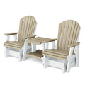 Heritage Double Rock-A-Tee Patio Glider Chairs by Wildridge