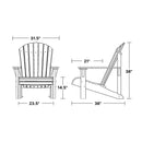 Heritage Sunrise Adirondack Chair by Wildridge