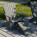 Heritage Adirondack Chair with Folding Footstool by Wildridge