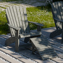 Heritage Adirondack Chair with Folding Footstool by Wildridge