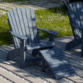 Heritage Adirondack Chair with Folding Footstool by Wildridge