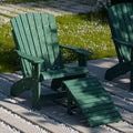 Heritage Adirondack Chair with Folding Footstool by Wildridge