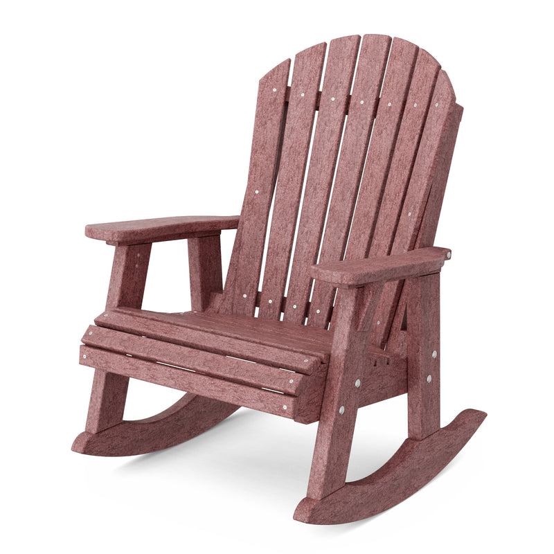Heritage High Fan Back Rocker by Wildridge