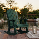Heritage High Fan Back Rocker by Wildridge