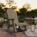 Heritage High Fan Back Rocker by Wildridge