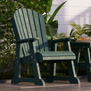 Heritage High Fan Back Chair by Wildridge