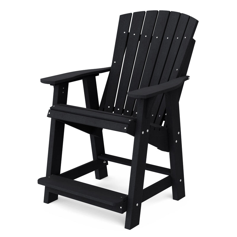 Heritage High Adirondack Chairs with Side Table by Wildridge