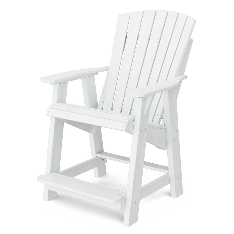 Heritage High Adirondack Chairs with Side Table by Wildridge