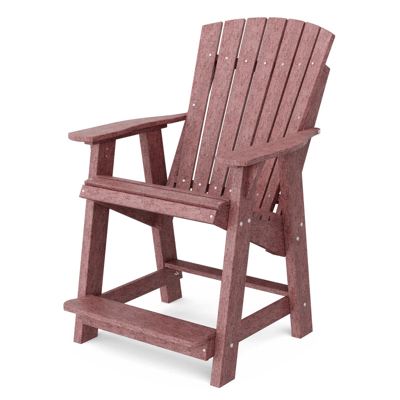 Heritage High Adirondack Chairs with Side Table by Wildridge