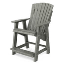 Heritage High Adirondack Chairs with Side Table by Wildridge